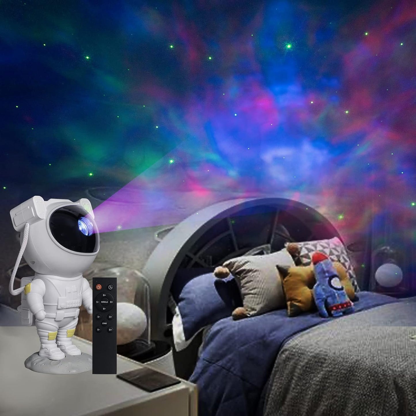 Galaxy Star Adventure Night Lamp