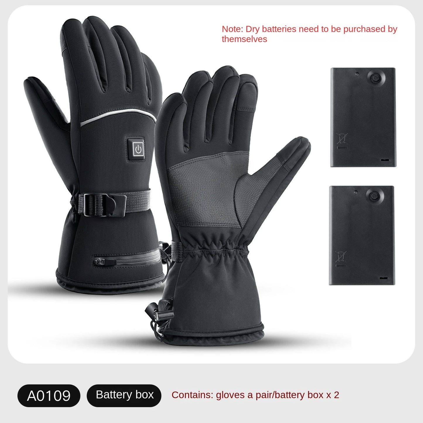 Winter Smart Heated Cycling Gloves