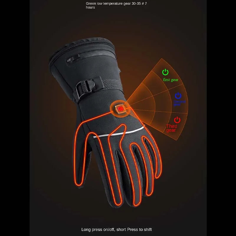 Winter Smart Heated Cycling Gloves